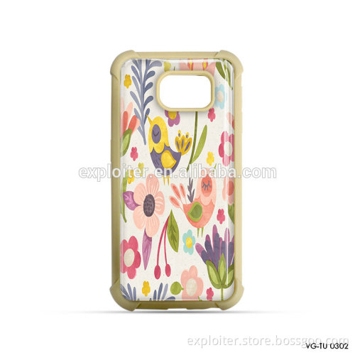 Durable protective shockproof smartphone cover for samsung s7 back cover
